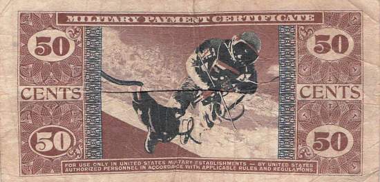 USA MPC Series 681 p.M78 50 Cents 1969 F-